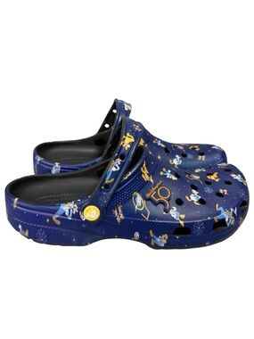 CROCS Blue Walt Disney World 50th Anniversary Slip-On Clogs